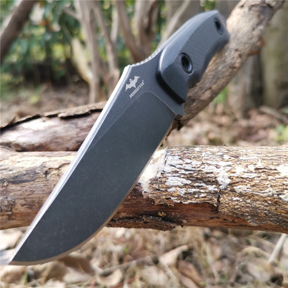 Тактический прямой нож для самозащиты G10 ручка с фиксированным лезвием 9CR18 хорошо