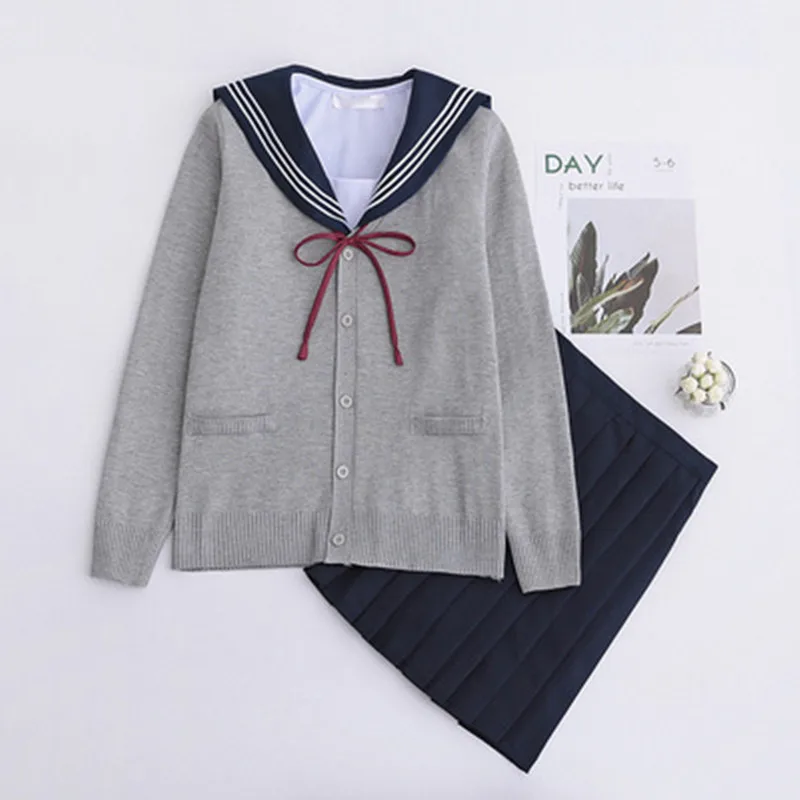 Anime COS Sailor Navy Suit White Schoolgirl Uniform Japanese Class Navy Sailor School Uniforms Students Clothes For Girls
Anime COS Sailor Navy Suit White Schoolgirl Uniform Japanese Class Navy Sailor School Uniforms Students Clothes For Girls