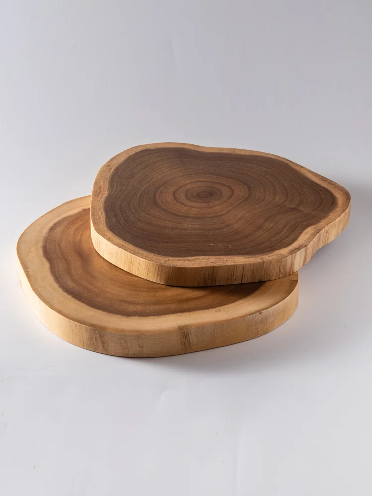 Acacia Wood Cutting Board Creative Natural Tree Stump Irregular Shape Kitchen Chopping Block Desserts Plate Shooting Props
Acacia Wood Cutting Board Creative Natural Tree Stump Irregular Shape Kitchen Chopping Block Desserts Plate Shooting Props