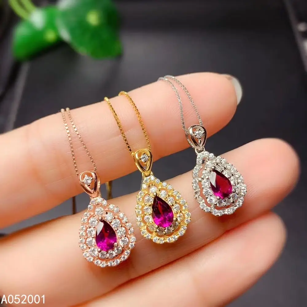 KJJEAXCMY fine jewelry natural garnet 925 sterling silver women gemstone pendant necklace chain support test beautiful
KJJEAXCMY fine jewelry natural garnet 925 sterling silver women gemstone pendant necklace chain support test beautiful