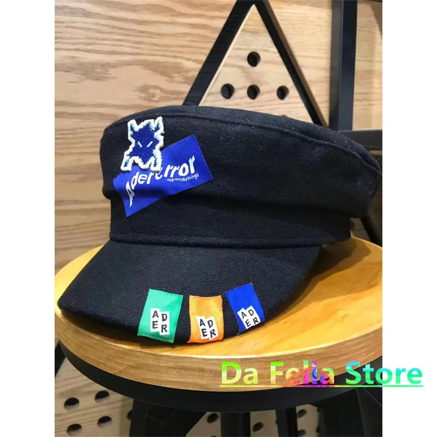ADER ERROR Torn Label Bucket Hats Men Women Three Colors Adererror Fedoras High Quality Korean Ader Metal Leather Logo Caps 
ADER ERROR Torn Label Bucket Hats Men Women Three Colors Adererror Fedoras High Quality Korean Ader Metal Leather Logo Caps