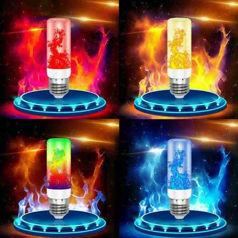 E27 Flame Lamps 5W 4 Flame Modes Ampoule LED Flame Effect Light Bulb Flickering Emulation Fire Light
E27 Flame Lamps 5W 4 Flame Modes Ampoule LED Flame Effect Light Bulb Flickering Emulation Fire Light