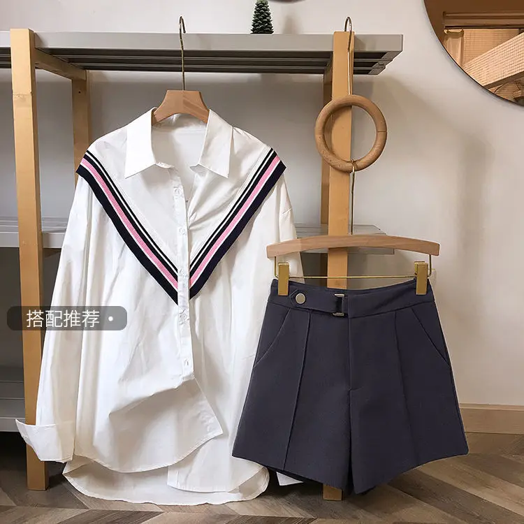2021 New Summer Shorts Women's High Waist Show Thin Temperament Suit Pants Casual Wide Leg Women Pants Black
2021 New Summer Shorts Women's High Waist Show Thin Temperament Suit Pants Casual Wide Leg Women Pants Black