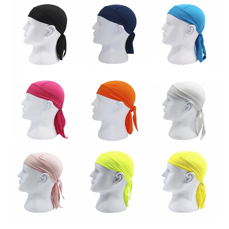 

Outdoor Cycling Pirate Hat Quick-drying Sports Headscarf Moisture Wicking Breathable Sunscreen Headgear Pirate Headscarf Hat