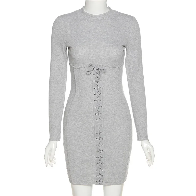 NORMOV New Autumn Women Dress Sexy O-Neck Long Sleeve Bandage Dresses Female Bag Hip Slim Mini Dress Femme Fashion Casual
NORMOV New Autumn Women Dress Sexy O-Neck Long Sleeve Bandage Dresses Female Bag Hip Slim Mini Dress Femme Fashion Casual