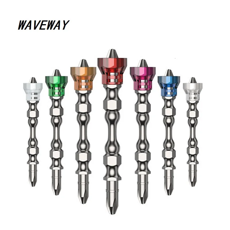 Waveway 65mm Screwdriver Bit Set Phillips Double Head PH2 Magnetic Bits 1/4'' Hex Shank S2 Steel For Electric Screw Driver
Waveway 65mm Screwdriver Bit Set Phillips Double Head PH2 Magnetic Bits 1/4'' Hex Shank S2 Steel For Electric Screw Driver