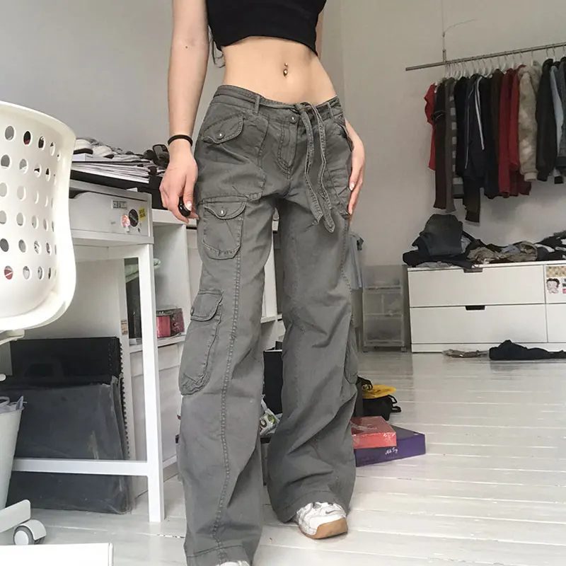Women Jeans Streetwear Retro Loose Cargo Denim Pockets Fashion Fairycore Clothes Casual Vintage Joggers Sweatpants 2021 Autumn
Women Jeans Streetwear Retro Loose Cargo Denim Pockets Fashion Fairycore Clothes Casual Vintage Joggers Sweatpants 2021 Autumn