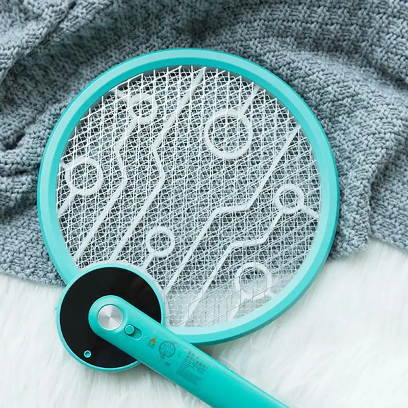 3000V Folding Electric Insect Racket Swatter Zapper USB 1000mAh Rechargeable Mosquito Swatter Kill Fly Bug Zapper Killer Trap
3000V Folding Electric Insect Racket Swatter Zapper USB 1000mAh Rechargeable Mosquito Swatter Kill Fly Bug Zapper Killer Trap