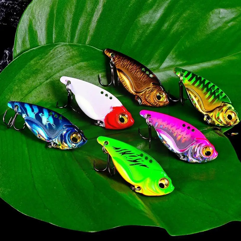 6 Colors Artificial Fishing Metal Lure Bait Sinking With Vibration Baits Fishing Hook Lead-clad Tackle Fish Bass R2j7
6 Colors Artificial Fishing Metal Lure Bait Sinking With Vibration Baits Fishing Hook Lead-clad Tackle Fish Bass R2j7