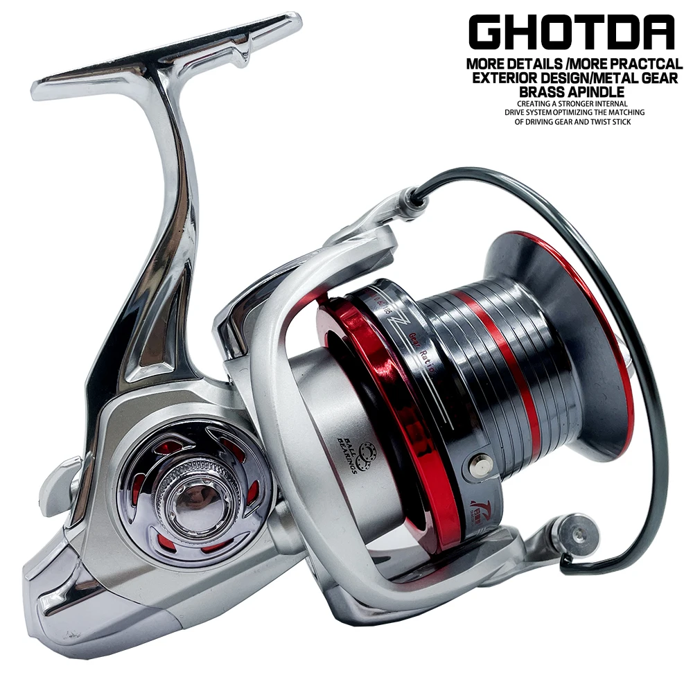 9000 10000 12000Series Metal Spool Fishing Reels Max Reel 20KG Gear Ratio 4.0:1 High Speed Saltwater Fishing Reel
9000 10000 12000Series Metal Spool Fishing Reels Max Reel 20KG Gear Ratio 4.0:1 High Speed Saltwater Fishing Reel