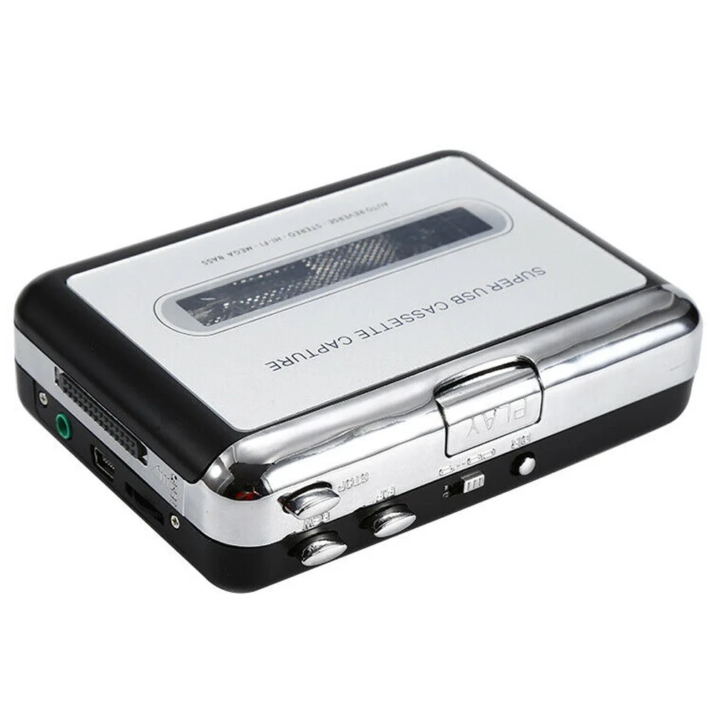 USB кассеты для MP3 конвертер захвата Портативный Аудио Tape to музыкальный плеер