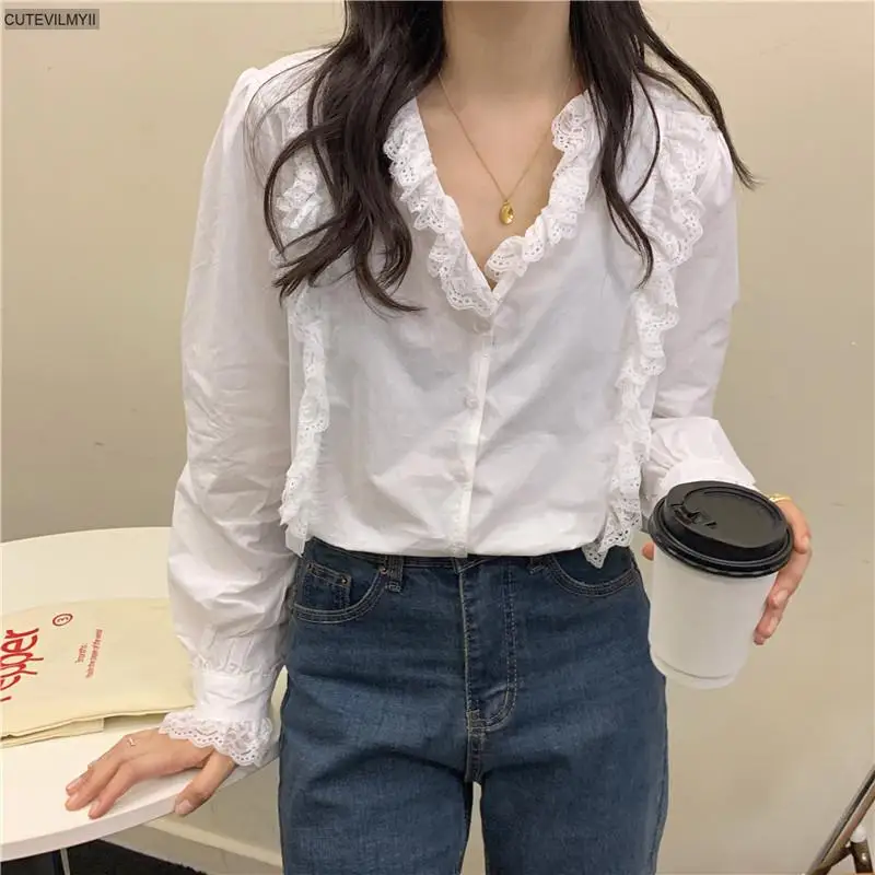 2020 женские топы Blusas High Street Brief милые нежные универсальные стильные милые женские свободные белые рубашки
2020 женские топы Blusas High Street Brief милые нежные универсальные стильные милые женские свободные белые рубашки