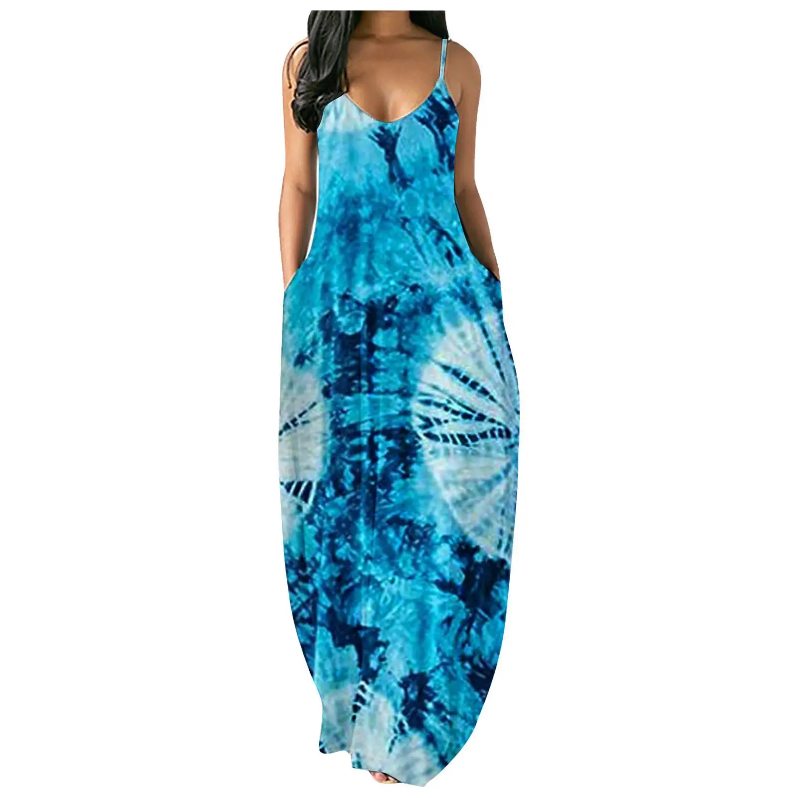 2021 Spring Summer New Printed Long Skirt Loose Casual Gradient Multicolor Long Women Dress
2021 Spring Summer New Printed Long Skirt Loose Casual Gradient Multicolor Long Women Dress