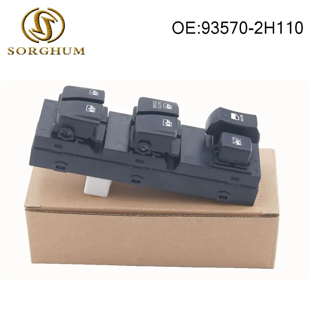 93570-2H110 935702H110 Left Driver Side Master Window Switch For Hyundai Elantra 07-10
93570-2H110 935702H110 Left Driver Side Master Window Switch For Hyundai Elantra 07-10