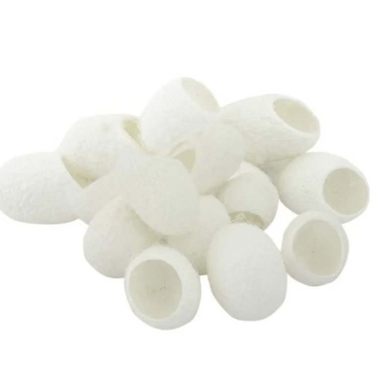 100Pcs Organic Natural Silk Cocoons Silkworm Balls Facial Skin Care Scrub Purifying Acne Anti Aging Whitening THRK889
100Pcs Organic Natural Silk Cocoons Silkworm Balls Facial Skin Care Scrub Purifying Acne Anti Aging Whitening THRK889