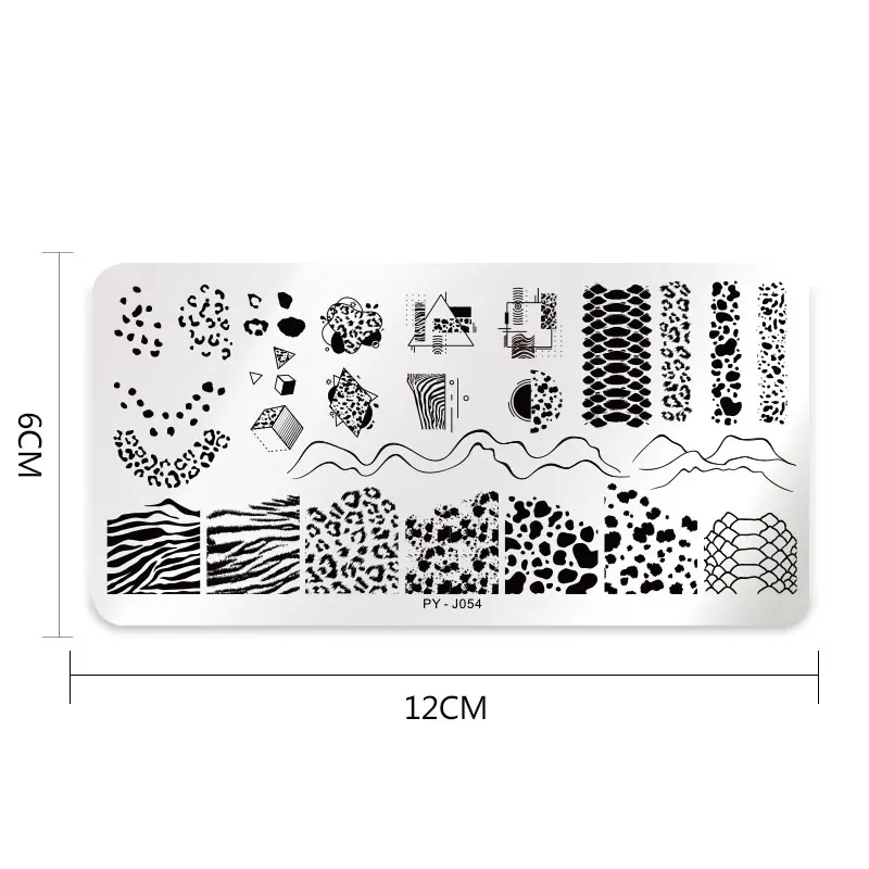 PICT YOU Nail Stamping Plates Leopard Natural Animal Snake Scale Flower Theme Image Template Mold Nail Art Stencil Tool
PICT YOU Nail Stamping Plates Leopard Natural Animal Snake Scale Flower Theme Image Template Mold Nail Art Stencil Tool
