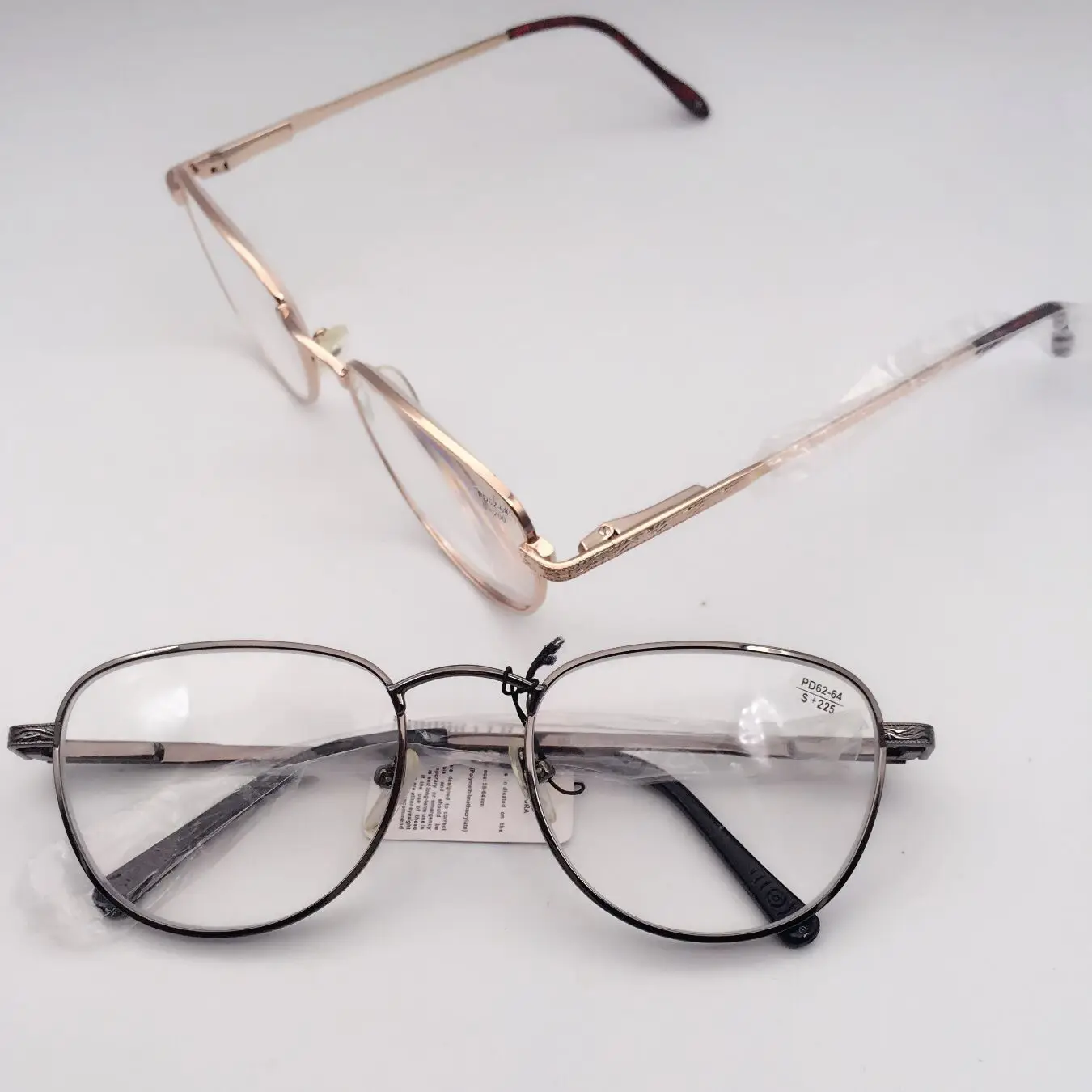 Очки для чтения унисекс винтажные многоугольные очки диоптрий + 125 150 175 225|Женские