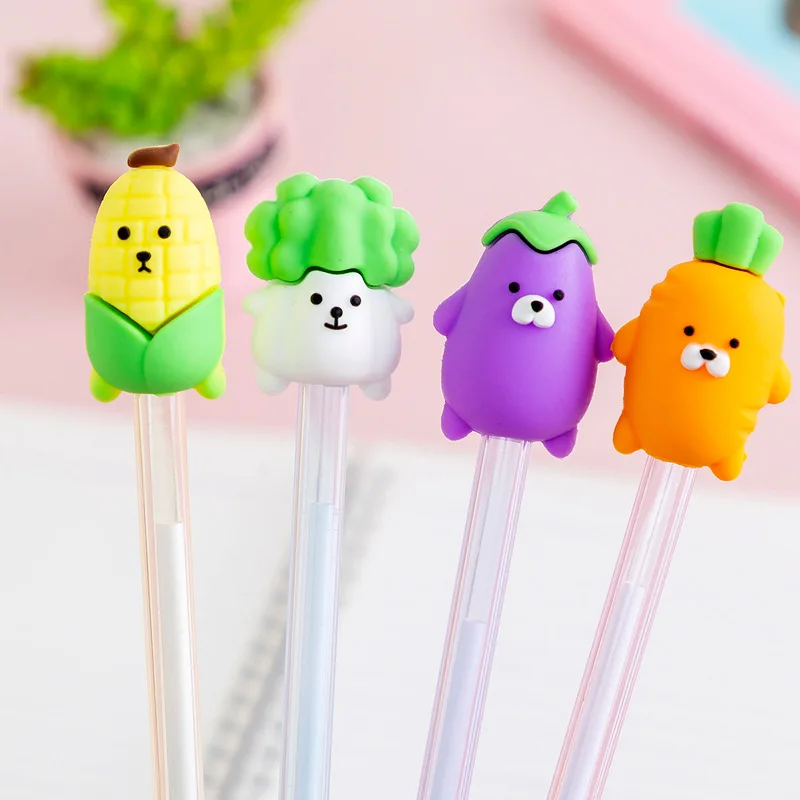 40PCS New Transparent Bar Creative Vegetable Baby Cartoon Student Gel Pens Black 0.5mm Stationery Office Accessories
40PCS New Transparent Bar Creative Vegetable Baby Cartoon Student Gel Pens Black 0.5mm Stationery Office Accessories