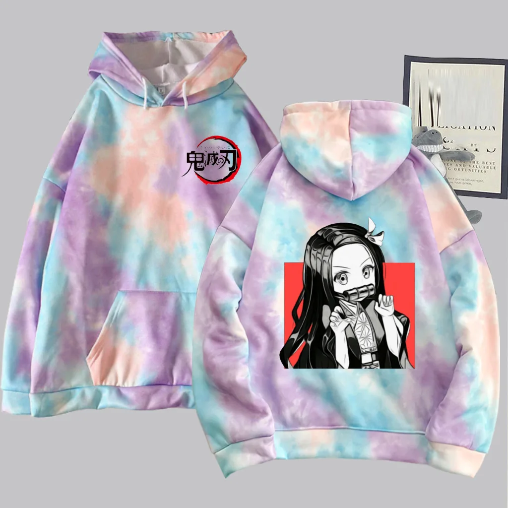 Demon Slayer Double Sided Uniex Anime Tie-dye Hoodie Pullovers Tops Long Sleeve
Demon Slayer Double Sided Uniex Anime Tie-dye Hoodie Pullovers Tops Long Sleeve
