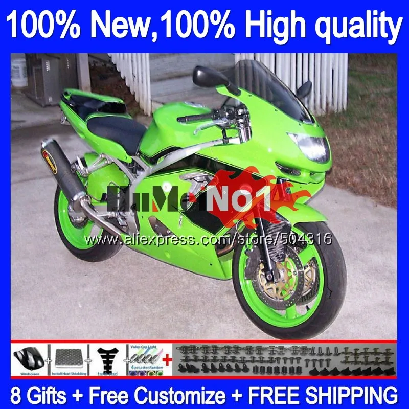 Body For KAWASAKI ZX 9R 900CC ZX 9 R 900 ZX9R 98 99 00 01 Green Gloss 83MC.32 ZX900 ZX9 R ZX-9R 1998 1999 2000 2001 Fairing
Body For KAWASAKI ZX 9R 900CC ZX 9 R 900 ZX9R 98 99 00 01 Green Gloss 83MC.32 ZX900 ZX9 R ZX-9R 1998 1999 2000 2001 Fairing