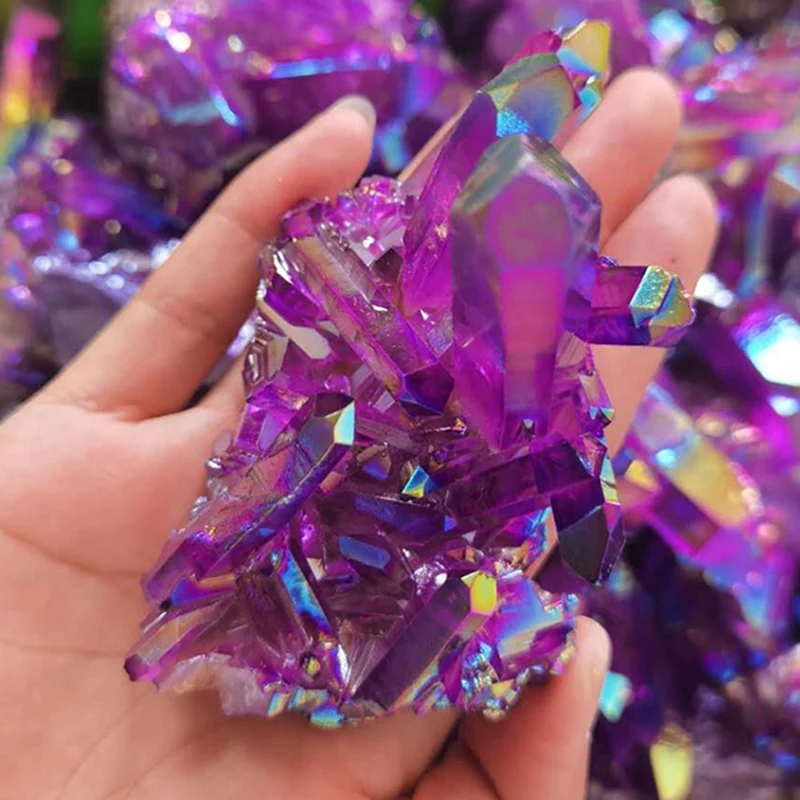 1pc 40-130g Natural Crystal Cluster Purple Quartz Mineral Specimen Healing Amethyst Stone for Aquarium Tank Ornaments for Home
1pc 40-130g Natural Crystal Cluster Purple Quartz Mineral Specimen Healing Amethyst Stone for Aquarium Tank Ornaments for Home