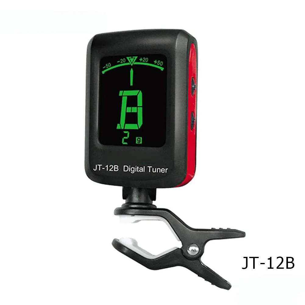 Clip-On Digital Chromatic Guitar Tuner For Electric Acoustic Guitar Bass Ukulele Violin Mandolin Banjo Rotatable LCD Display
Clip-On Digital Chromatic Guitar Tuner For Electric Acoustic Guitar Bass Ukulele Violin Mandolin Banjo Rotatable LCD Display