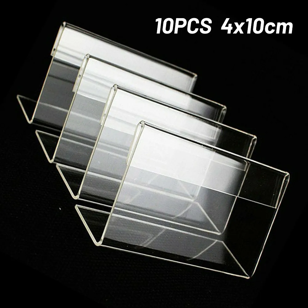 10/15pcs 4*10cm Acrylic Sign Display Stand Price Business Card Label Label Stand Shop Counter Transparent Acrylic 4*10cm
10/15pcs 4*10cm Acrylic Sign Display Stand Price Business Card Label Label Stand Shop Counter Transparent Acrylic 4*10cm