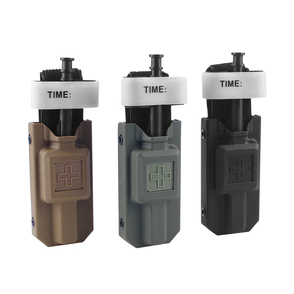Outdoor Tactical Tourniquet Pouch Fast Hemostasis Holder Box Military Medical Bag Hunting Survival Kit First Aid Kit
Outdoor Tactical Tourniquet Pouch Fast Hemostasis Holder Box Military Medical Bag Hunting Survival Kit First Aid Kit
