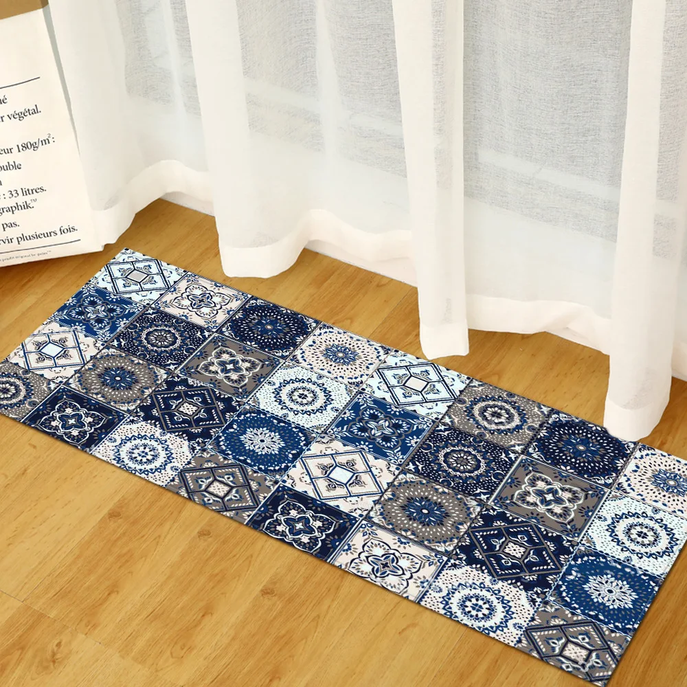 Bohemian Kitchen Bath Floor Mat Persian Style Non-slip Hallway Entrance Doormat Balcony Long Rugs Carpets for Bedroom Home Decor
Bohemian Kitchen Bath Floor Mat Persian Style Non-slip Hallway Entrance Doormat Balcony Long Rugs Carpets for Bedroom Home Decor