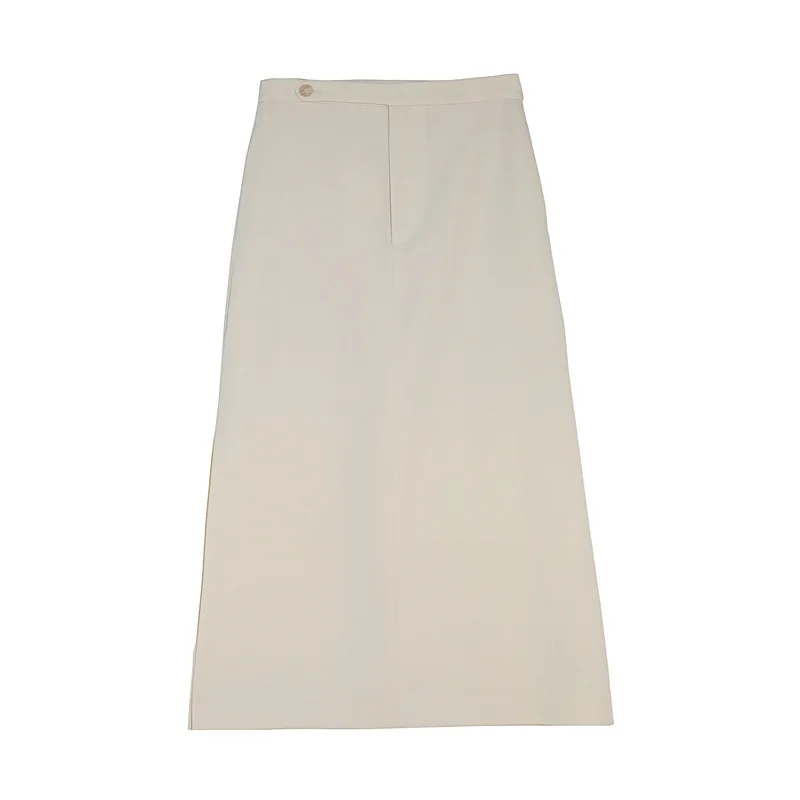 2021 Spring Elegant Temperament Korean High-waisted Solid Skirt Split Hem Simple All Match Loose Lady Office Casual Skirts
2021 Spring Elegant Temperament Korean High-waisted Solid Skirt Split Hem Simple All Match Loose Lady Office Casual Skirts