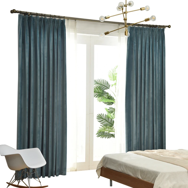 The Nordic Light Luxury Curtains for Living Room Bedroom Velvet Light-Shielding Velvet Haze Blue Upscale Solid Color
The Nordic Light Luxury Curtains for Living Room Bedroom Velvet Light-Shielding Velvet Haze Blue Upscale Solid Color