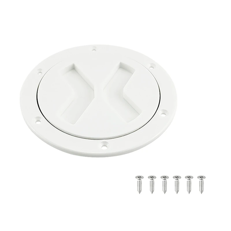 ABS Round Deck Inspection Hatch Cover Plastic Boat Twist Screw Out Deck Inspection Plate Marine Yacht Accessories
ABS Round Deck Inspection Hatch Cover Plastic Boat Twist Screw Out Deck Inspection Plate Marine Yacht Accessories