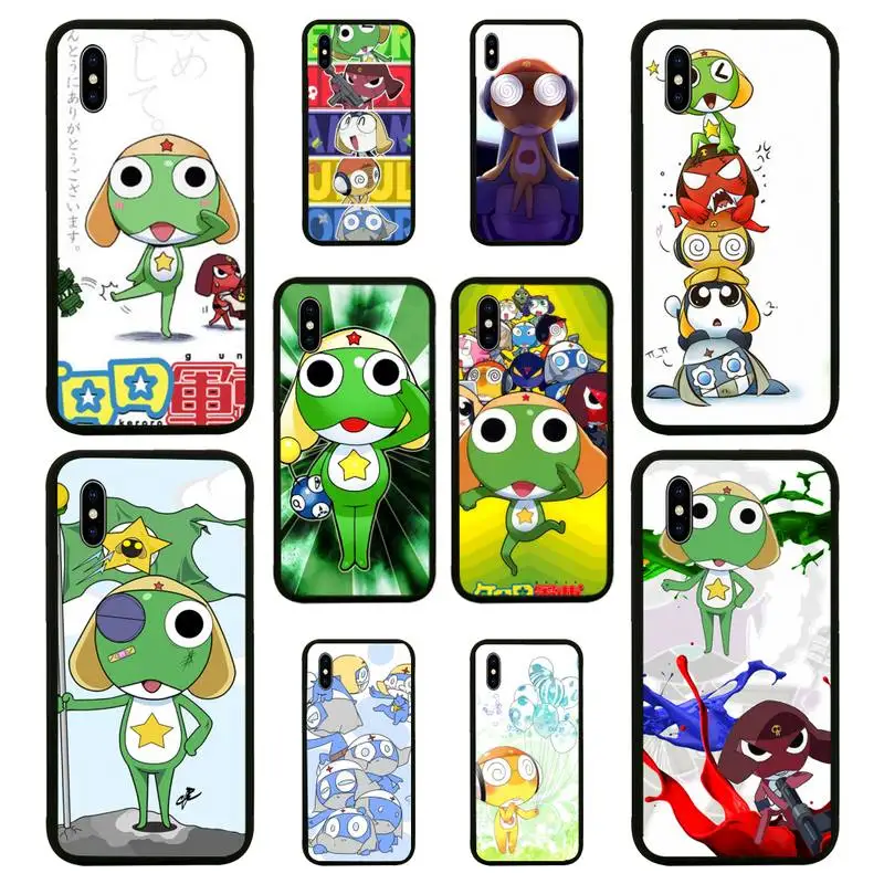 Hot Cute cartoon Sergeant Keroro Frog Phone Case For iphone 7 8 plus x xr xs 11 12 mini pro max black soft nax fundas cover
Hot Cute cartoon Sergeant Keroro Frog Phone Case For iphone 7 8 plus x xr xs 11 12 mini pro max black soft nax fundas cover