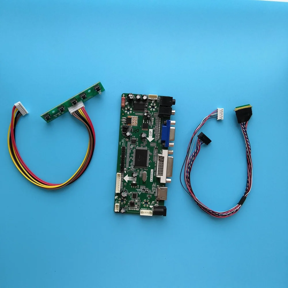 Driver diy Kit for LP156WF1(TL)(A1)/(TL)(B1) 1920X1080 panel Screen DVI LED VGA LCD HDMI-compatible Controller board M.NT68676
Driver diy Kit for LP156WF1(TL)(A1)/(TL)(B1) 1920X1080 panel Screen DVI LED VGA LCD HDMI-compatible Controller board M.NT68676