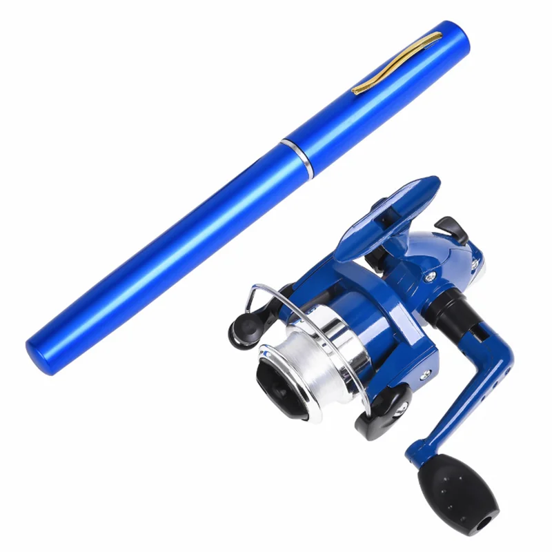 Portable Pen Rod Fishing Sets Mini Telescopic Fishing Rod Pole + Reel Pocket Fishing Reel Accessories
Portable Pen Rod Fishing Sets Mini Telescopic Fishing Rod Pole + Reel Pocket Fishing Reel Accessories