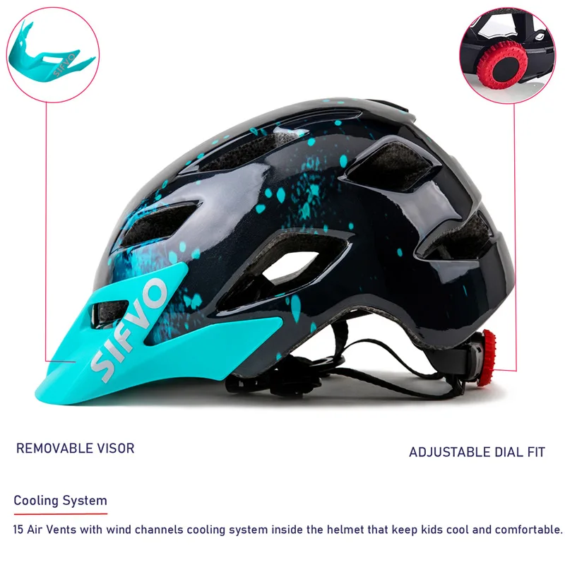 Children Bike Helmet Kids Boys Red Mtb Bicycle Helmet Girl Cycling helmet protection Sport Cap Size 50~57cm for 5~13 Years Kid
Children Bike Helmet Kids Boys Red Mtb Bicycle Helmet Girl Cycling helmet protection Sport Cap Size 50~57cm for 5~13 Years Kid