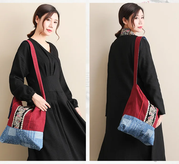 Ethnic characteristics cotton and hemp linen embroidery batik shoulder bag travel fashion all kinds of famous ethnic vintage
Ethnic characteristics cotton and hemp linen embroidery batik shoulder bag travel fashion all kinds of famous ethnic vintage