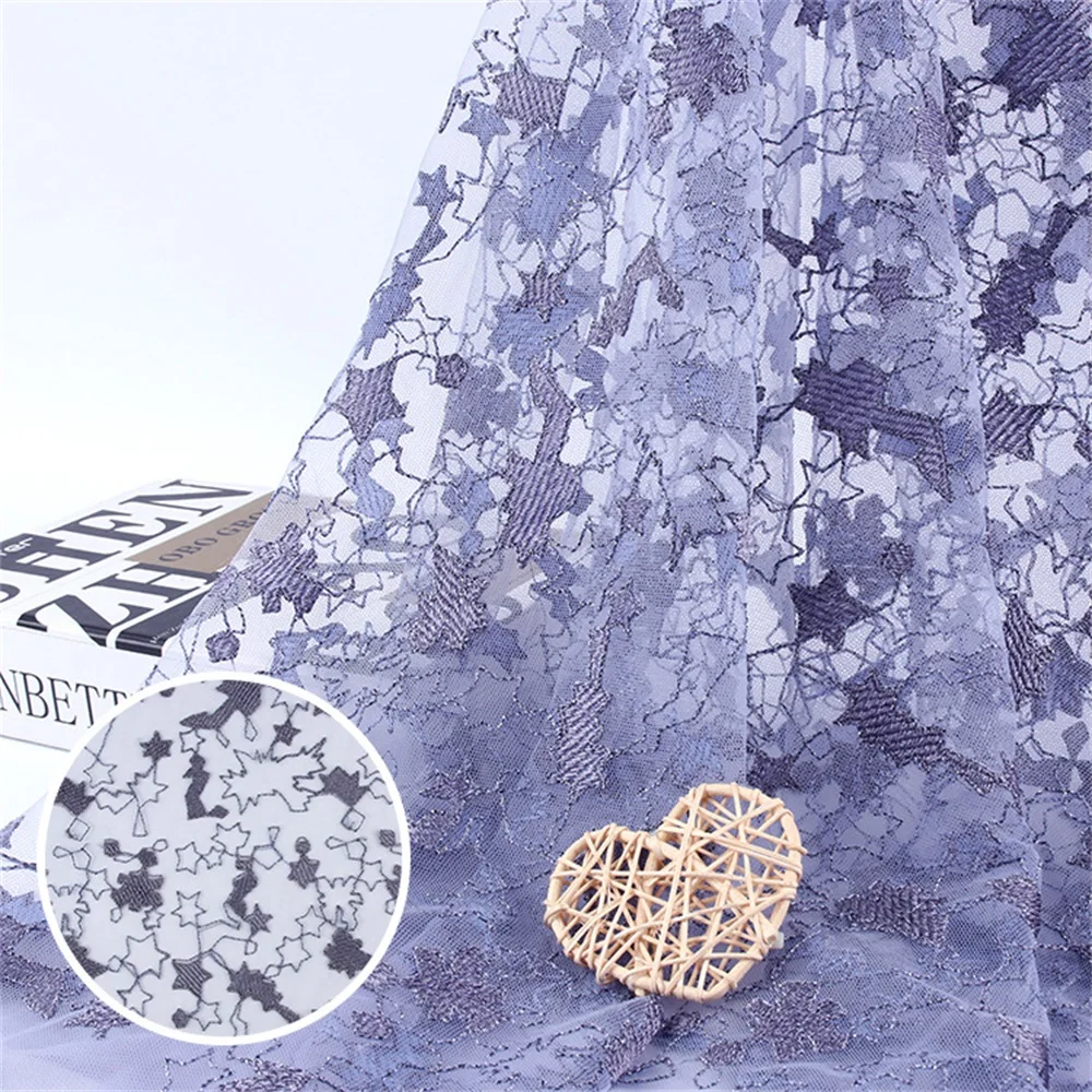 Car Bone Cording Lace Fabric Full Embroidered 3D Stars DIY Lady Summer Dress Sewing Craft V2820
Car Bone Cording Lace Fabric Full Embroidered 3D Stars DIY Lady Summer Dress Sewing Craft V2820