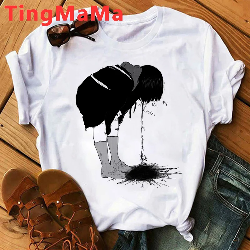 Junji Ito Tomie Shintaro Kago summer top top tees male casual harajuku kawaii japanese top tees summer top plus size tumblr
Junji Ito Tomie Shintaro Kago summer top top tees male casual harajuku kawaii japanese top tees summer top plus size tumblr