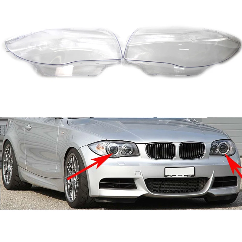 ABS Plastic Headlight Lens Cover Headlamp Lens Plastic Shell Cover Headlight Assembly Replacement for BMW E87 2003-2011
ABS Plastic Headlight Lens Cover Headlamp Lens Plastic Shell Cover Headlight Assembly Replacement for BMW E87 2003-2011