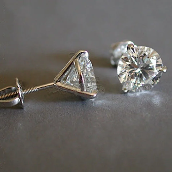Cute Boho Female Three-Prong Martini Stud Earrings Elegant Wedding Earrings For Women Crystal Zircon Double Earrings
Cute Boho Female Three-Prong Martini Stud Earrings Elegant Wedding Earrings For Women Crystal Zircon Double Earrings
