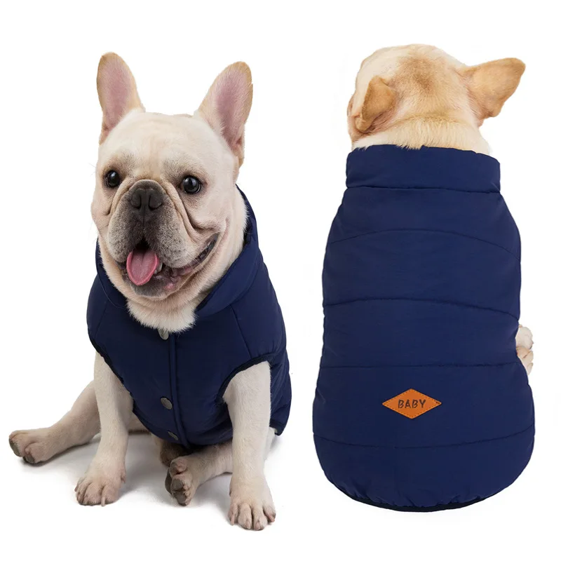 

Pet Clothing, Pets Winter Coat Clothes, 2 Layers Lined Soft Warm Dog Jacket, for Winter Cold Weather Windproof Small Dog Coat