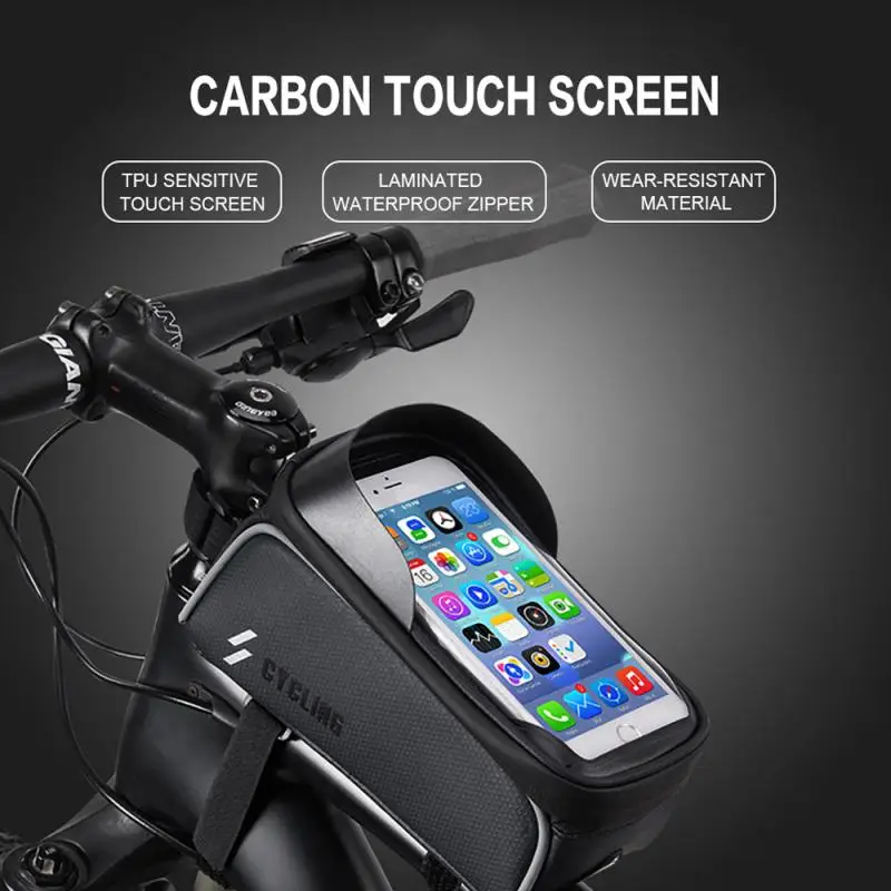 Waterproof Bicycle Bag Nylon Bike Cyling Bag Case Bicycle Frame Bags Bicycle touch screen waterproof mobile phone bag 
Waterproof Bicycle Bag Nylon Bike Cyling Bag Case Bicycle Frame Bags Bicycle touch screen waterproof mobile phone bag