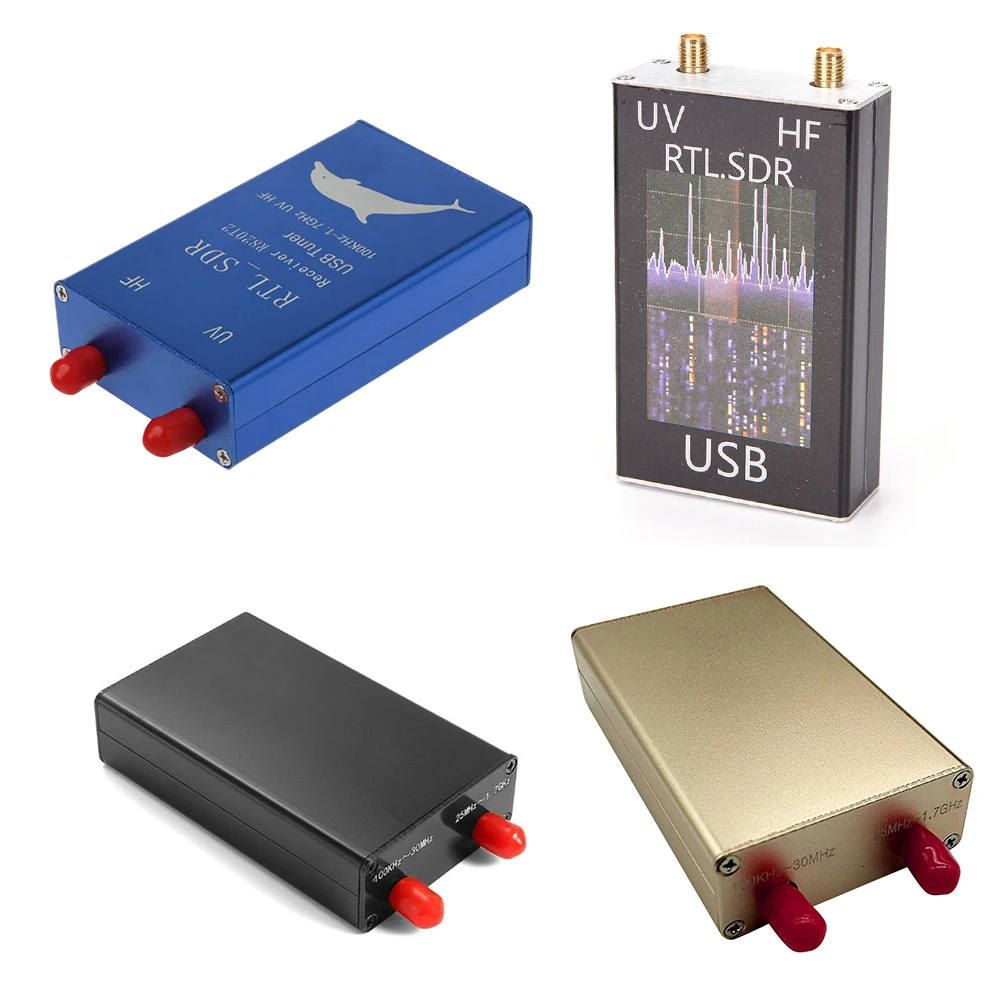 Mini Radio RTL SDR Tuner Receiver RTL2832U+R820T2 100KHz-1.7GHz USB Signal Receiver TV AM/NFM/FM/DSB/USB/LSB/CW Accessory
Mini Radio RTL SDR Tuner Receiver RTL2832U+R820T2 100KHz-1.7GHz USB Signal Receiver TV AM/NFM/FM/DSB/USB/LSB/CW Accessory