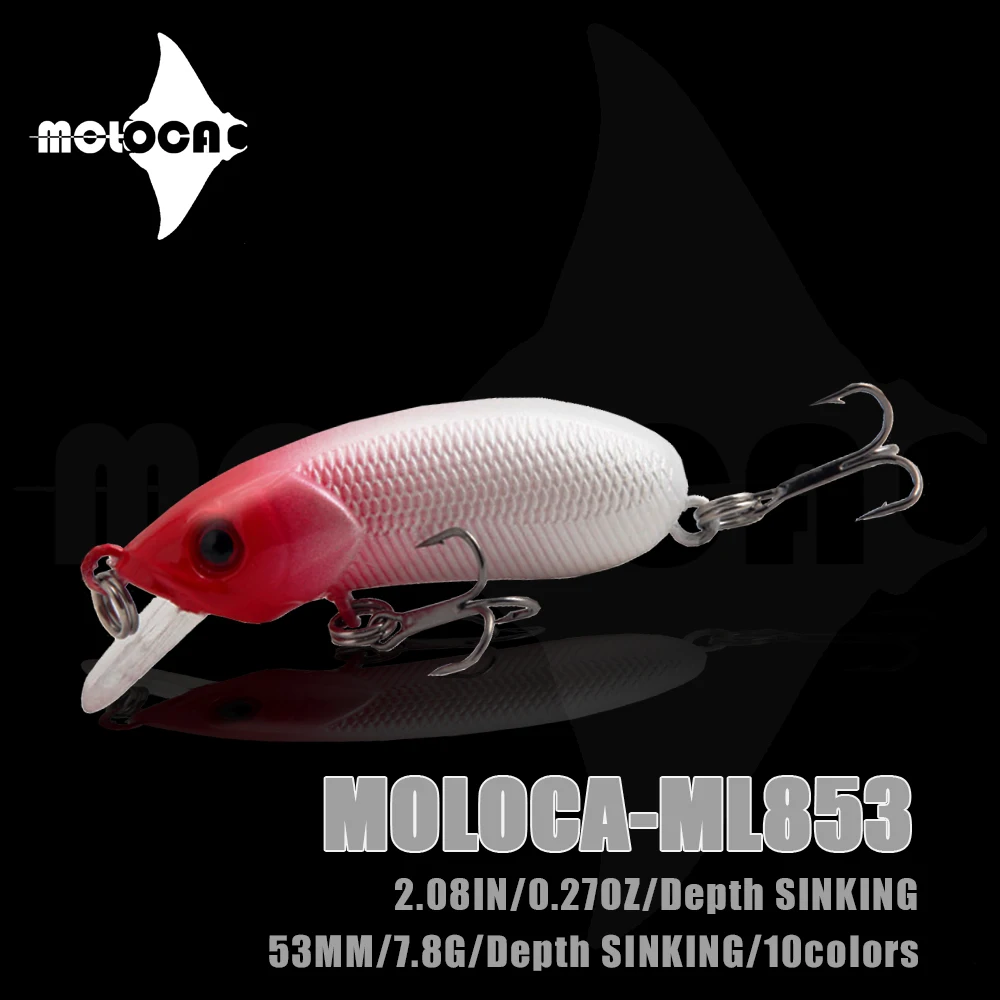 Minnow Fishing Lures Sinking Weights 7.8g 53mm Peche A La Carpe Fish Isca Artificial Leurre Carnassier Bait Wobblers Accessoire
Minnow Fishing Lures Sinking Weights 7.8g 53mm Peche A La Carpe Fish Isca Artificial Leurre Carnassier Bait Wobblers Accessoire