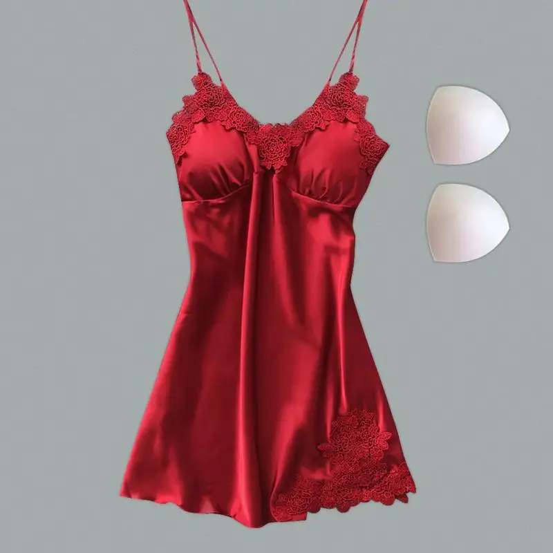 Sexy Nightwear Erotic Lingerie Sleepwear Women Summer V-neck Sleep Dress Solid Pajamas Bath Robe Dress Nightgown Maternity Cloth 
Sexy Nightwear Erotic Lingerie Sleepwear Women Summer V-neck Sleep Dress Solid Pajamas Bath Robe Dress Nightgown Maternity Cloth