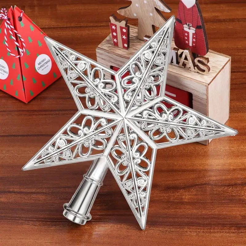 20CM Christmas Tree Top Star Hollowed-Out Christmas Tree Top Sparkle Star Glitter Christmas Tree Topper Christmas Decorations
20CM Christmas Tree Top Star Hollowed-Out Christmas Tree Top Sparkle Star Glitter Christmas Tree Topper Christmas Decorations