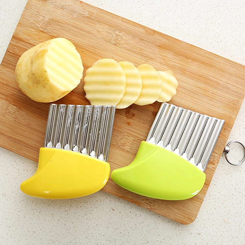 Wave Onion Potato Slices Wrinkled French Fries Salad Corrugated Cutting Chopped Potato Slices Knife
Wave Onion Potato Slices Wrinkled French Fries Salad Corrugated Cutting Chopped Potato Slices Knife