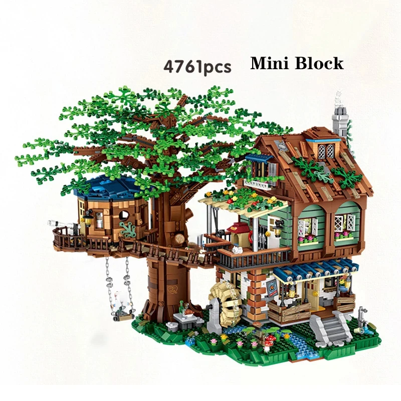 LOZ New Tree House Building Blocks MOC City Street View Four Seasons Courtyard Model Mini Bricks Toys for Kids Christmas Gifts
LOZ New Tree House Building Blocks MOC City Street View Four Seasons Courtyard Model Mini Bricks Toys for Kids Christmas Gifts