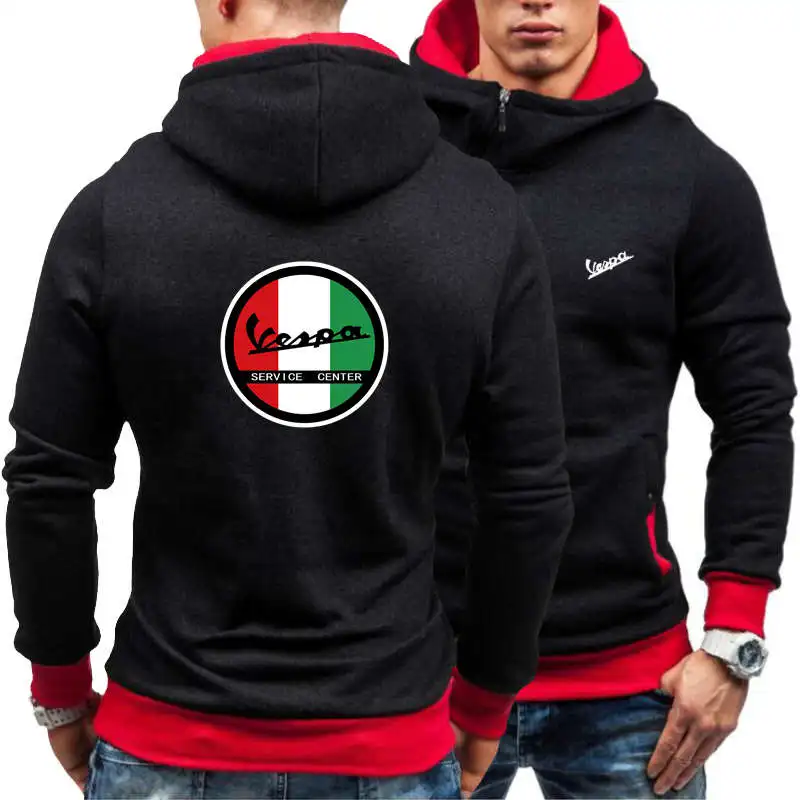 2021 Spring Autumn New VESPA Logo Printing Oblique Zipper Hoodie Men's Casual Personality Street Sportswear Track Suit Top
2021 Spring Autumn New VESPA Logo Printing Oblique Zipper Hoodie Men's Casual Personality Street Sportswear Track Suit Top